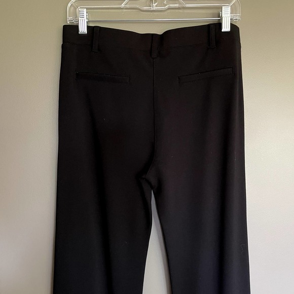 Betabrand Boot-Cut Classic Dress Pant Yoga Pants Black Size Medium Business Work - Picture 11 of 13